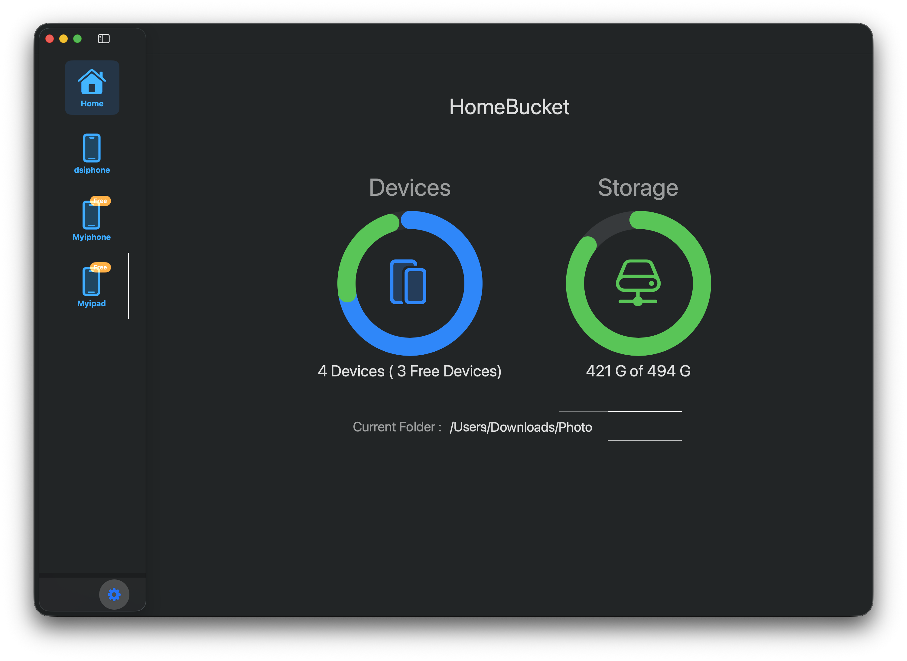 PC Home Dashboard